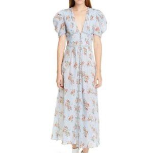 SOLD. Loveshackfancy Stacy Floral Maxi Dress NWT